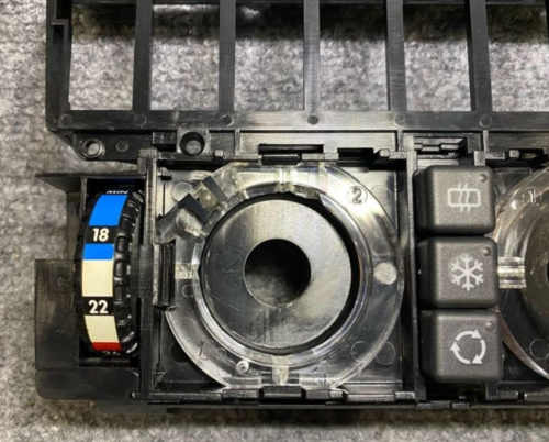 Mercedes-Benz A/C Control Panel - 1248302985 - For MBZ E500, 300D, 300TE & More