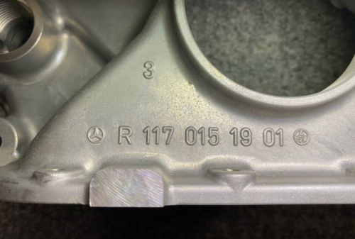 Mercedes-Benz Transmission Cover Plate - 1170152201 - MBZ M117 Eng. 500SEL 80-89