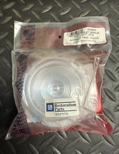 Trim Parts Tail Light Lens Without Trim - A2250C - For Chevrolet Impala 1963