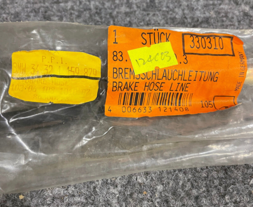 ATE Front Brake Hose - 34321159879 - For BMW 1600 / 320i / 530i & Others