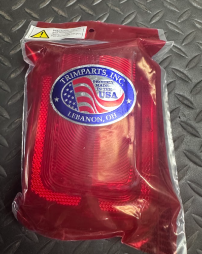 Trim Parts Red Tail Light Lens - A4206 - For Chevrolet Chevelle 1965