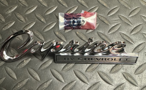 Trim Parts Rear Valance Emblem - 2571 - For Chevrolet Caprice 1966