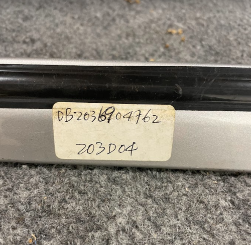 Left Body Side Molding - 203-690-47-62 -For MBZ C230, C240, C32 AMG & C320 01-04
