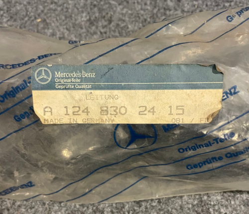 Mercedes-Benz Heating System Return Line - 124-830-24-15 - For MBZ 300D 90-93