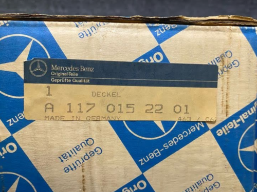 Mercedes-Benz Transmission Cover Plate - 1170152201 - MBZ M117 Eng. 500SEL 80-89