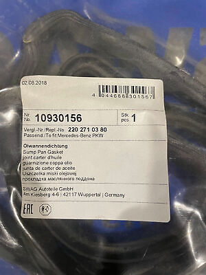 SWAG Transmission Oil Pan Gasket - 10930156 - For MBZ CL500 / E500 / S430 & More