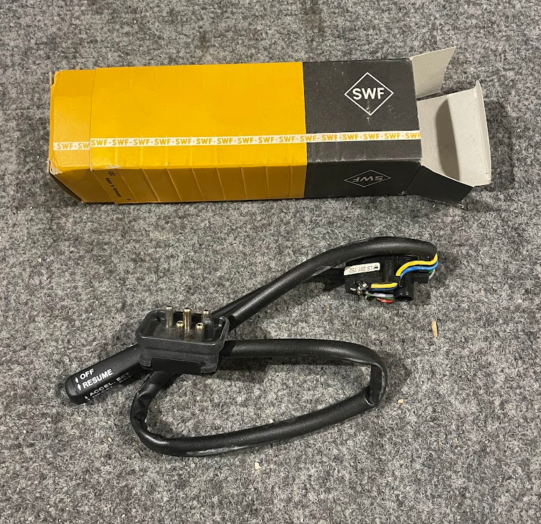 SWF Cruise Control Switch - 126-545-20-24 / 1265452024 - For Mercedes-Benz W126