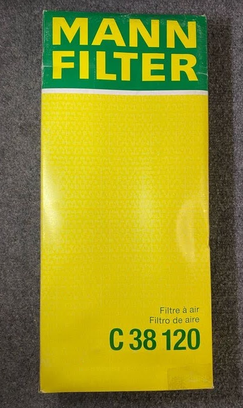 Mann Filter Air Filter - C38120 / 911-110-185-02 - For Porsche 911 1974-1983