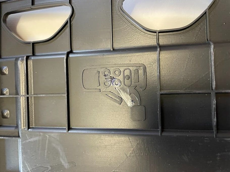 General Motors Third Row Floor Liner - 84646735 - For Chevrolet Tahoe 2021-2024