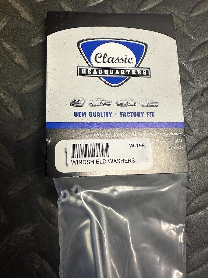 Classic Headquarters Windshield Washer Nozzle (X2) - W-199 - For Camaro 67-69
