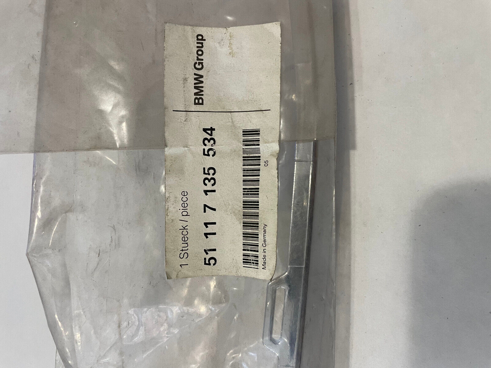 Mercedes-Benz Inside Top RH Sealing Rail - 124-673-08-65 - For MBZ 300CE 88 - 93