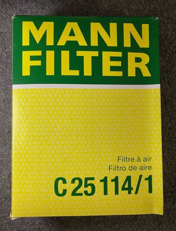 Mann Filter Air Filter - C 25 114/1 / 13-72-1-738-462 -For BMW 323i, 525i & More