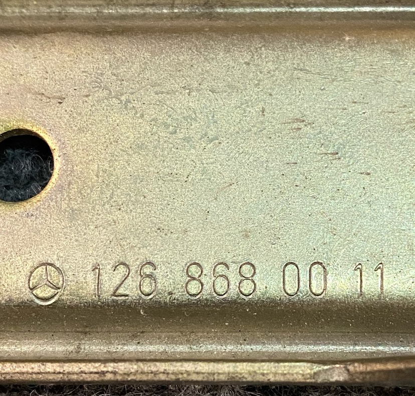 Mercedes-Benz Outer Adjust Plate - A1268680011 - Fits MBZ 300SE, 300SEL & More
