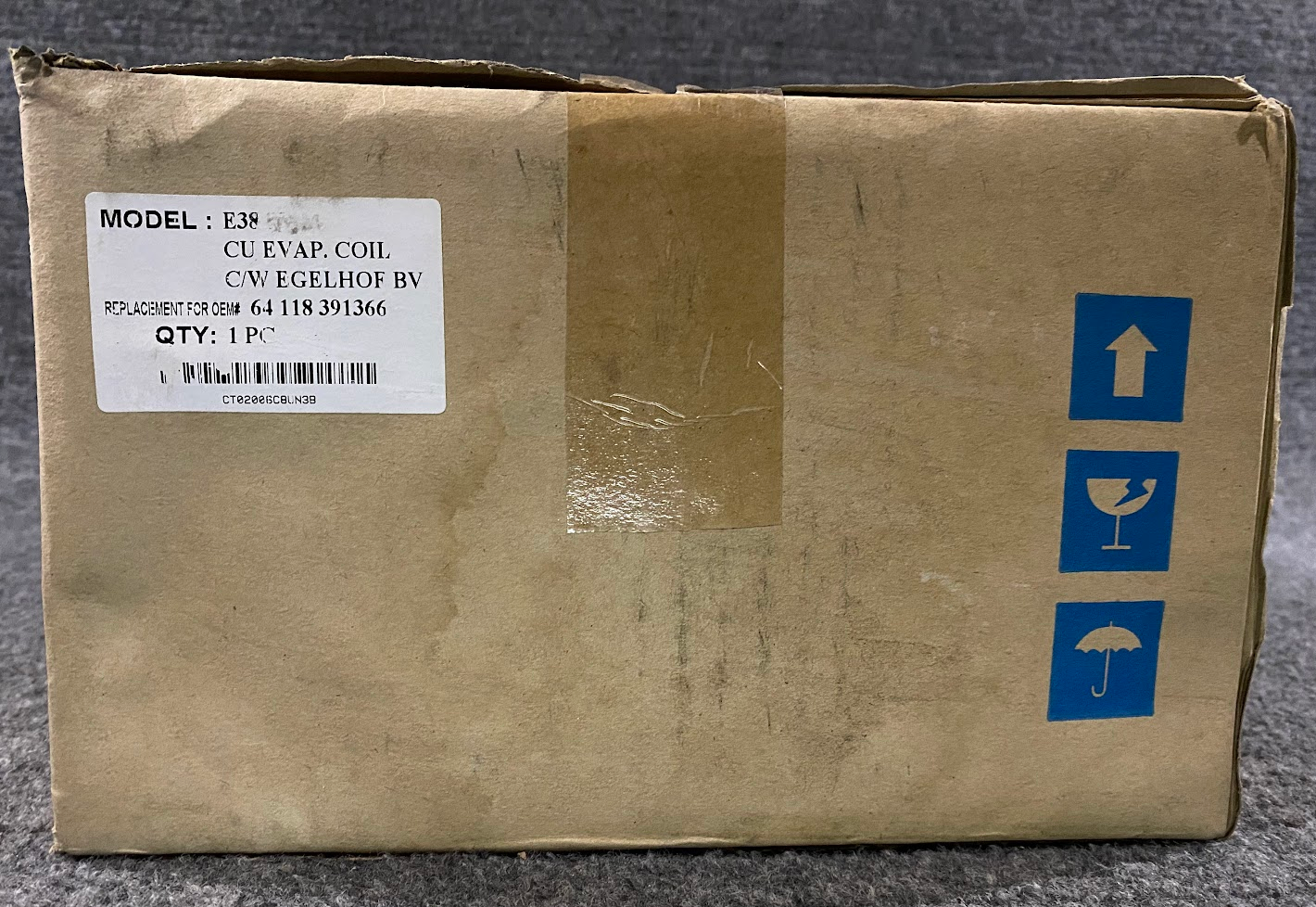 KUHLPUNKT A/C Evaporator Core - 64-11-8-391-366 - Fits BMW 740i, 740iL & More