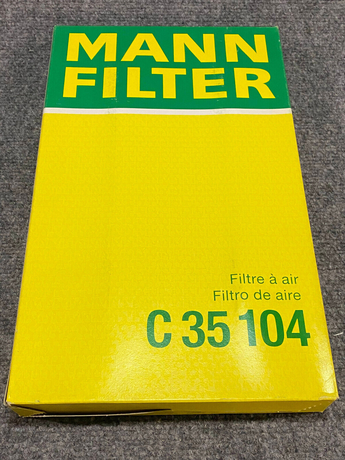 Mann Air Filter - C35104 - Fits Porsche 911 1975 - 1993