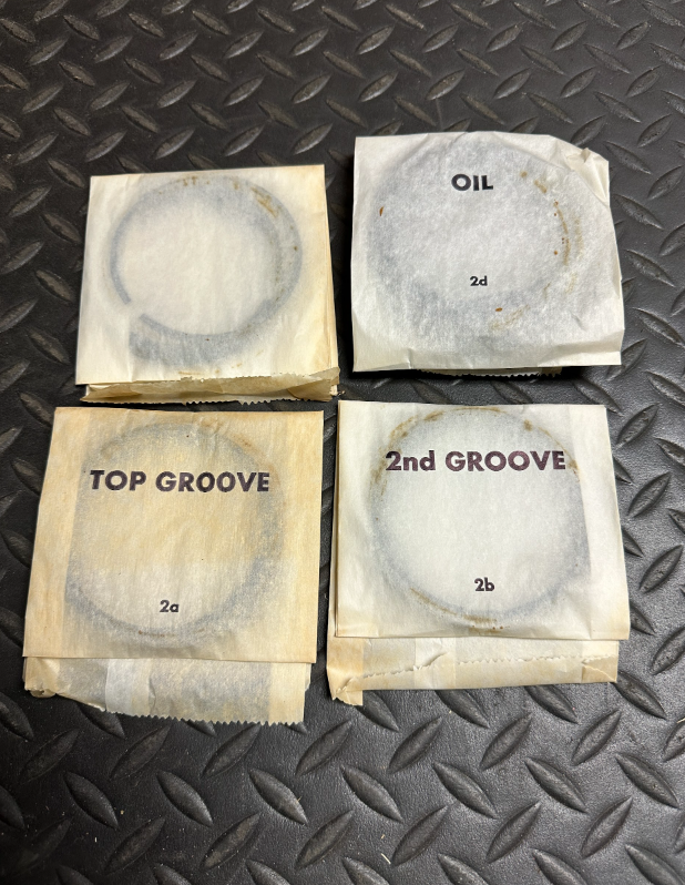 Grant Piston Rings (STD) - 1175 STD - Fits Austin 1800, MG, MGB & More
