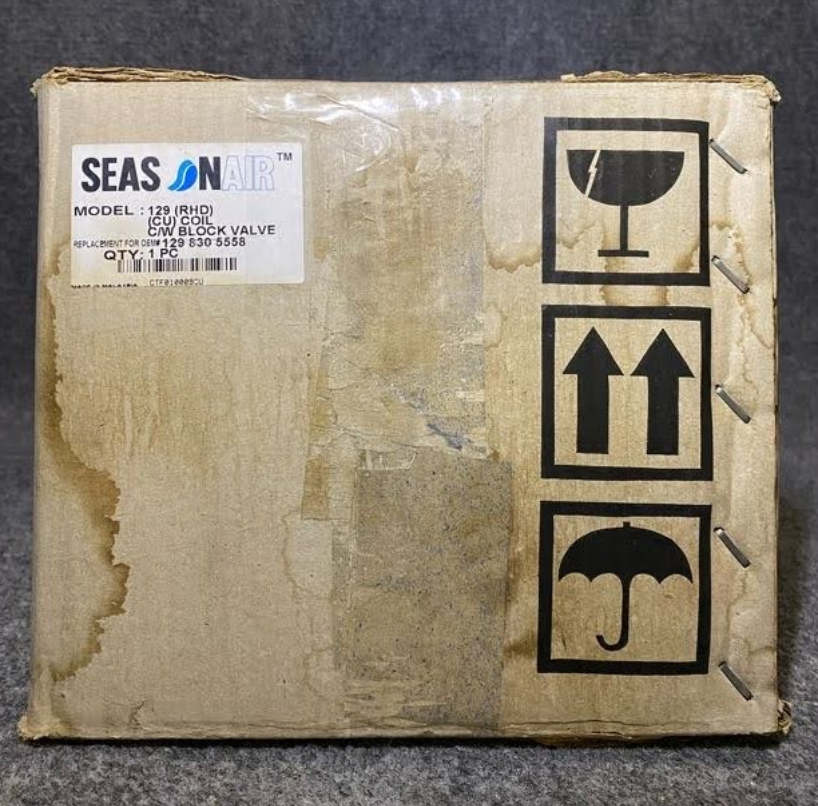 SEASONAIR Evaporator Core - 129 RDH / 129-830-55-58 - For Mercedes R129 SL Class