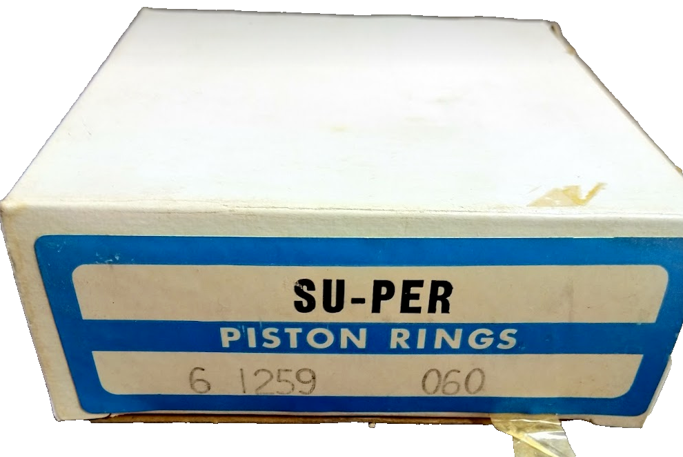 SU-PER Piston Rings (060) - 6 1259 060 - Fits Volkswagen 1600 1.6L 1967-1979