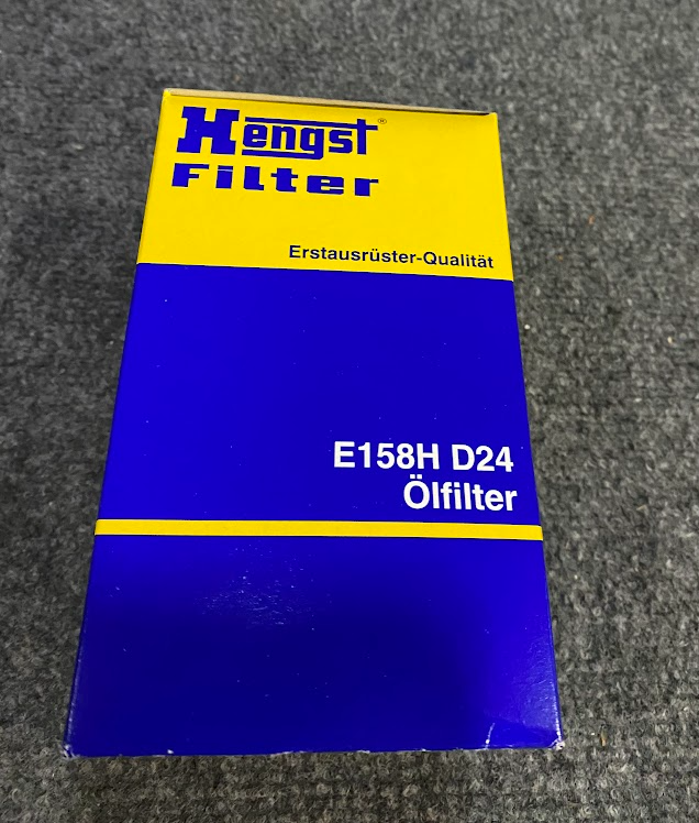 Hengst Oil Filter - E158H D24 / 11-42-2-243-359 - Fits BMW, Opel & Land Rover