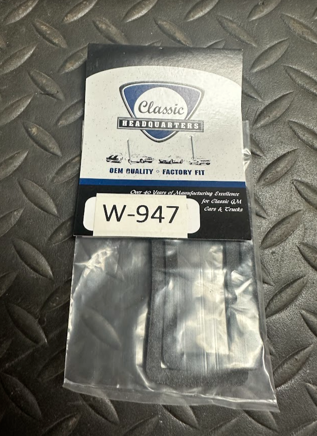 Classic Headquarters Sidemarker Lens Gasket Set - W-947 - For Chevy II & Nova