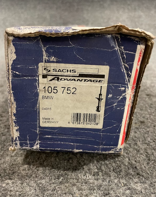 Sachs Rear Shock absorber- 105 752 / 33521126561 - For BMW 628CSi & 635CSi