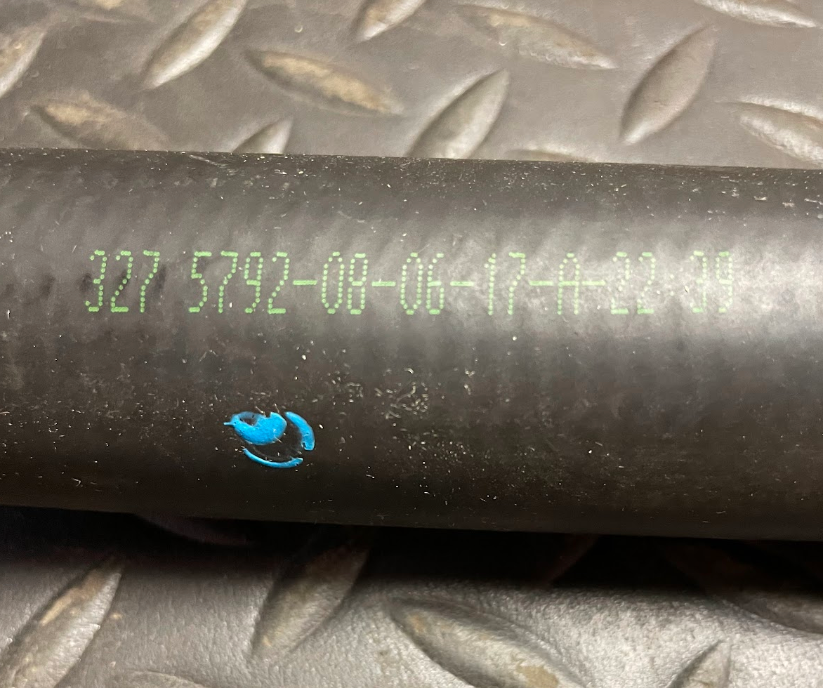 Mercedes-Benz Radiator Coolant Hose - 170-501-11-82 - For MBZ SLK230 Komp. 98-00