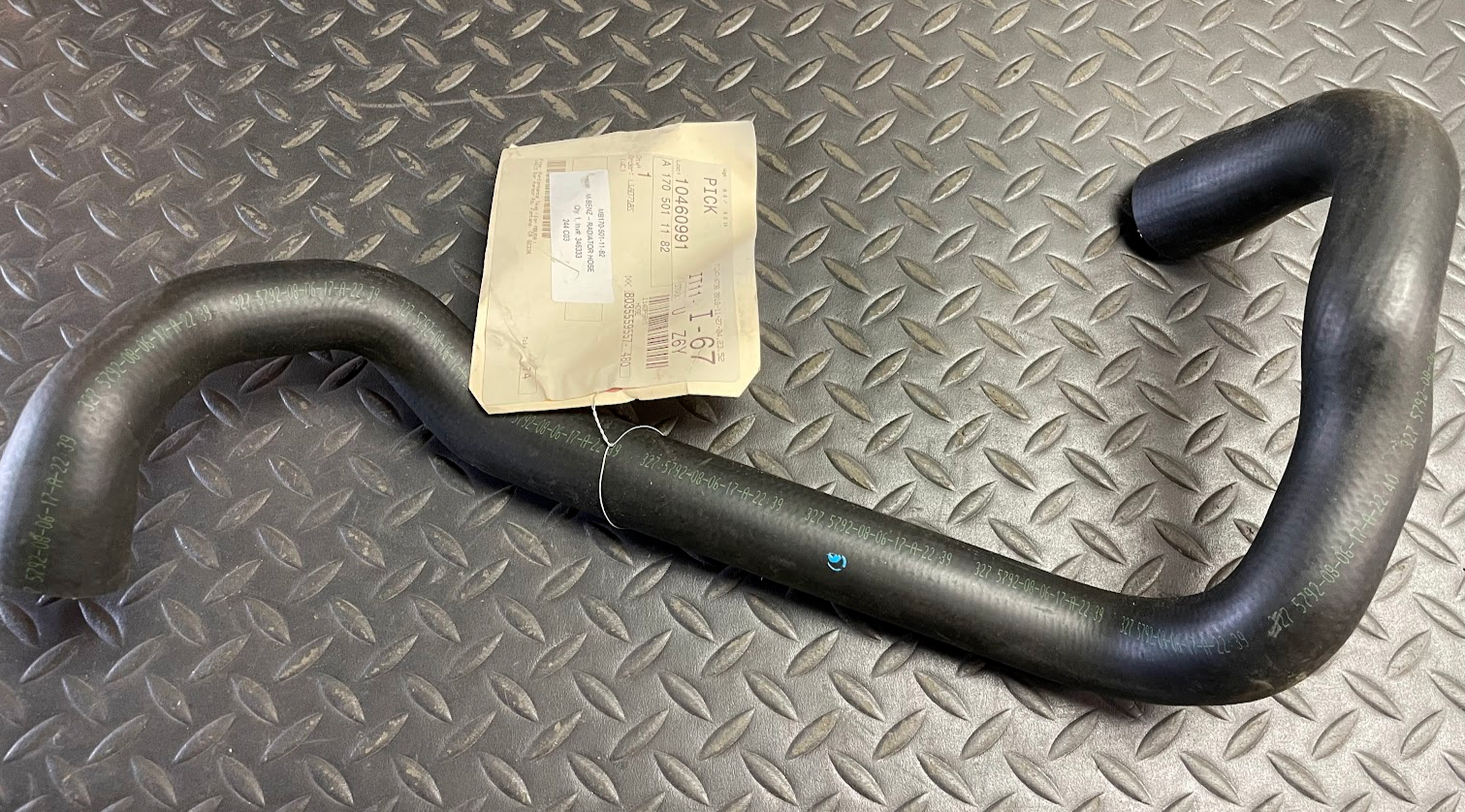 Mercedes-Benz Radiator Coolant Hose - 170-501-11-82 - For MBZ SLK230 Komp. 98-00