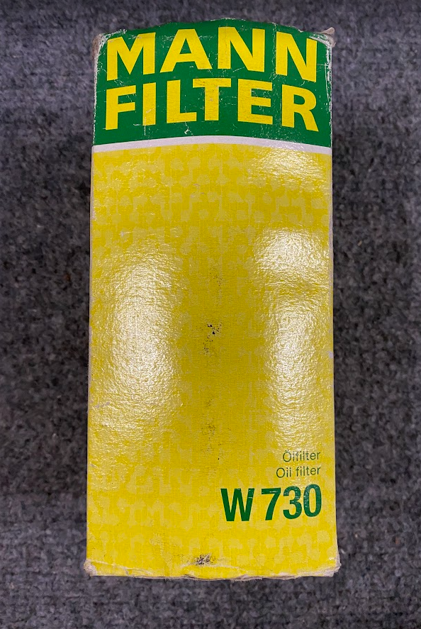 Mann Filter Oil Filter - W 730 / 92810720107 - Fits Porsche 928 & 944 1984-1995