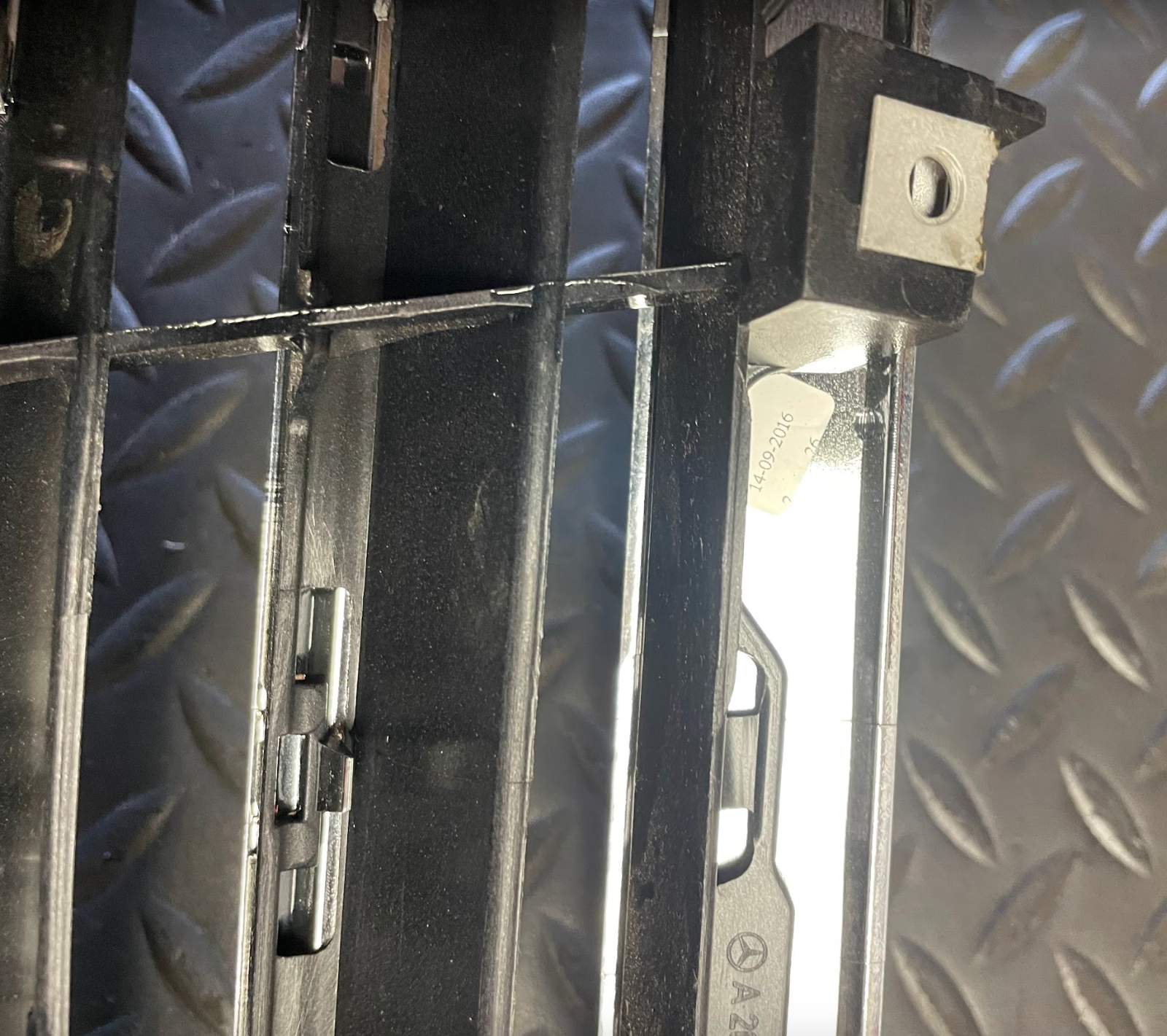 Mercedes-Benz Radiator Grille Shell - 203-880-02-23 - For MBZ C-Class 2001-2007