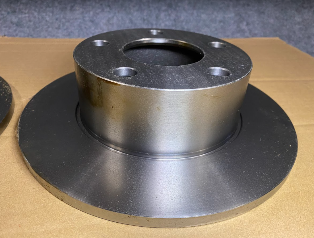 ATE Coated Disc Brake Rotor X2-24.01100201.1 / 8E0615601-Fits Audi & Volkswagen