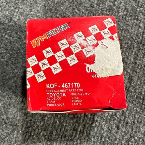 KFM Engine Oil Filter - KOF-467170 - Fits Toyota Avalon / Camry & Others