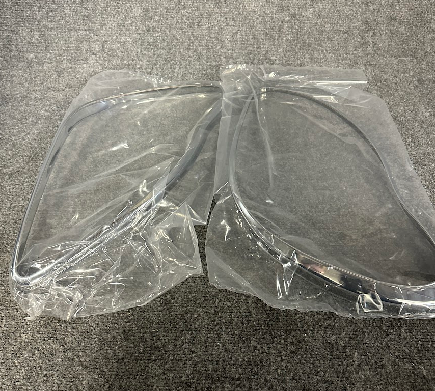 Sachtz Chrome Headlight Frames (2 pcs) - 220 2055 - Fits Mercedes-Benz W220