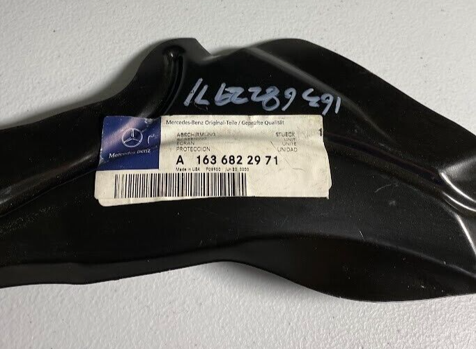 Mercedes-Benz Exhaust Manifold Front LH Shielding - 163-682-29-71 -For MBZ 99-05