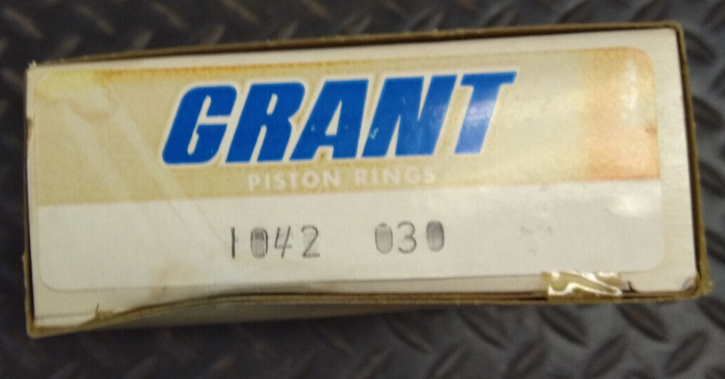 Grant Piston Ring Set (030) - 1042 - For Jaguar 3.8L Mark IX / Mark X & Others