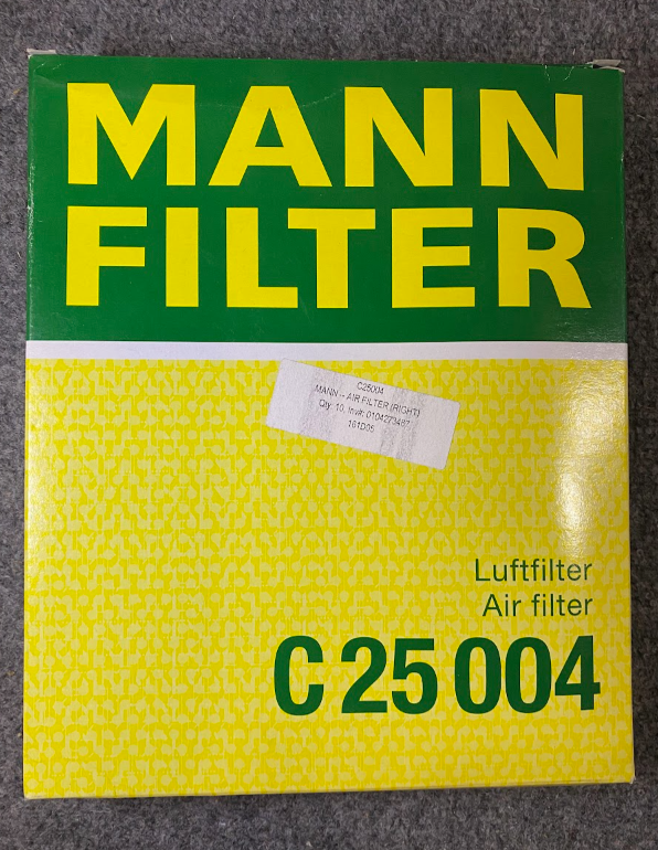 Mann Air Filter - C 25 004 / 6420942804 - Fits Mercedes-Benz E320 & More