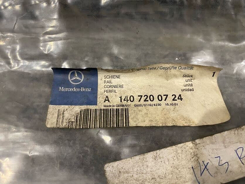 Mercedes-Benz Left Belt Weather-Strip - A140-720-07-24 - Fits MBZ 600 SEC & More