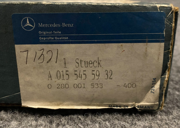 Mercedes-Benz Control Module - A 015 545 59 32 - Fits MBZ 600SEL & S600