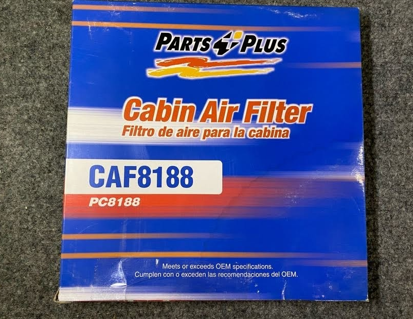 Parts Plus Cabin Air Filter -CAF8188 / 88568-52010 - For RAV4 & Scion tC 01-10