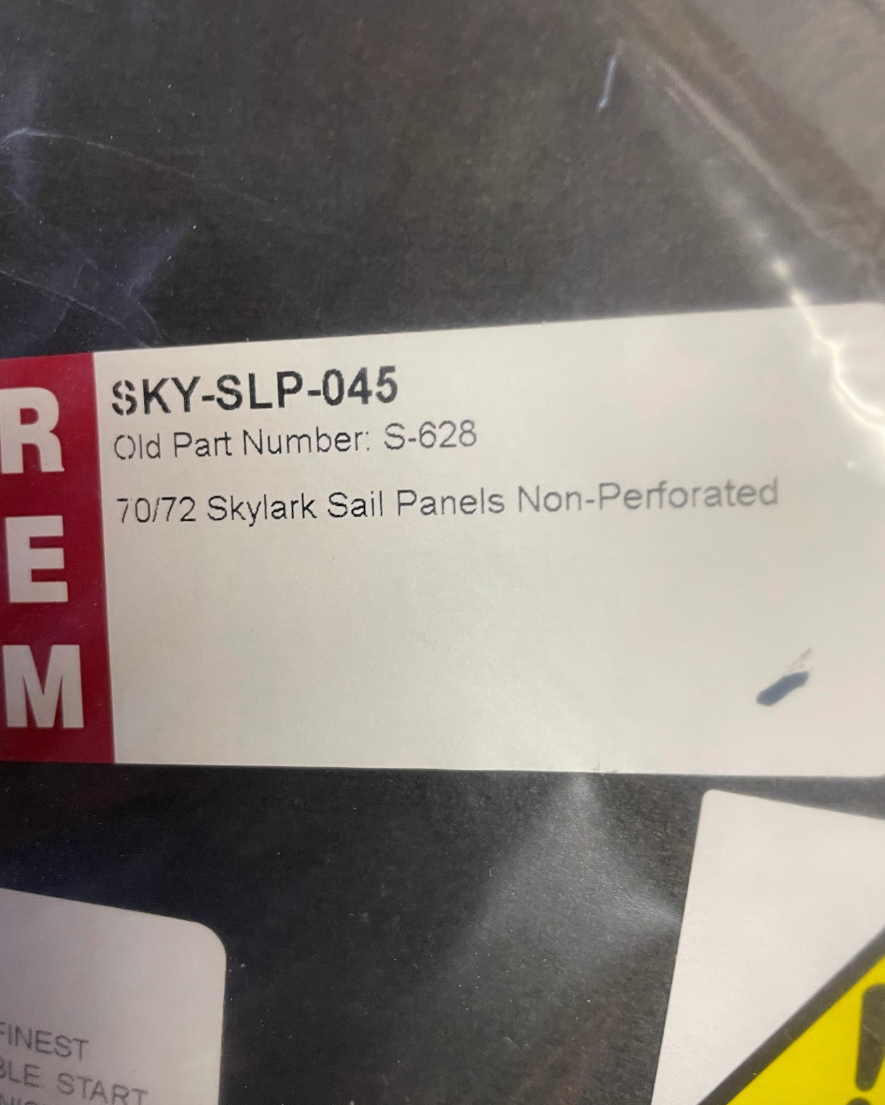 REM Trim Sail Panels - SKY-SLP-045 - For Buick Skylark 2 Door Hardtop 1970-72
