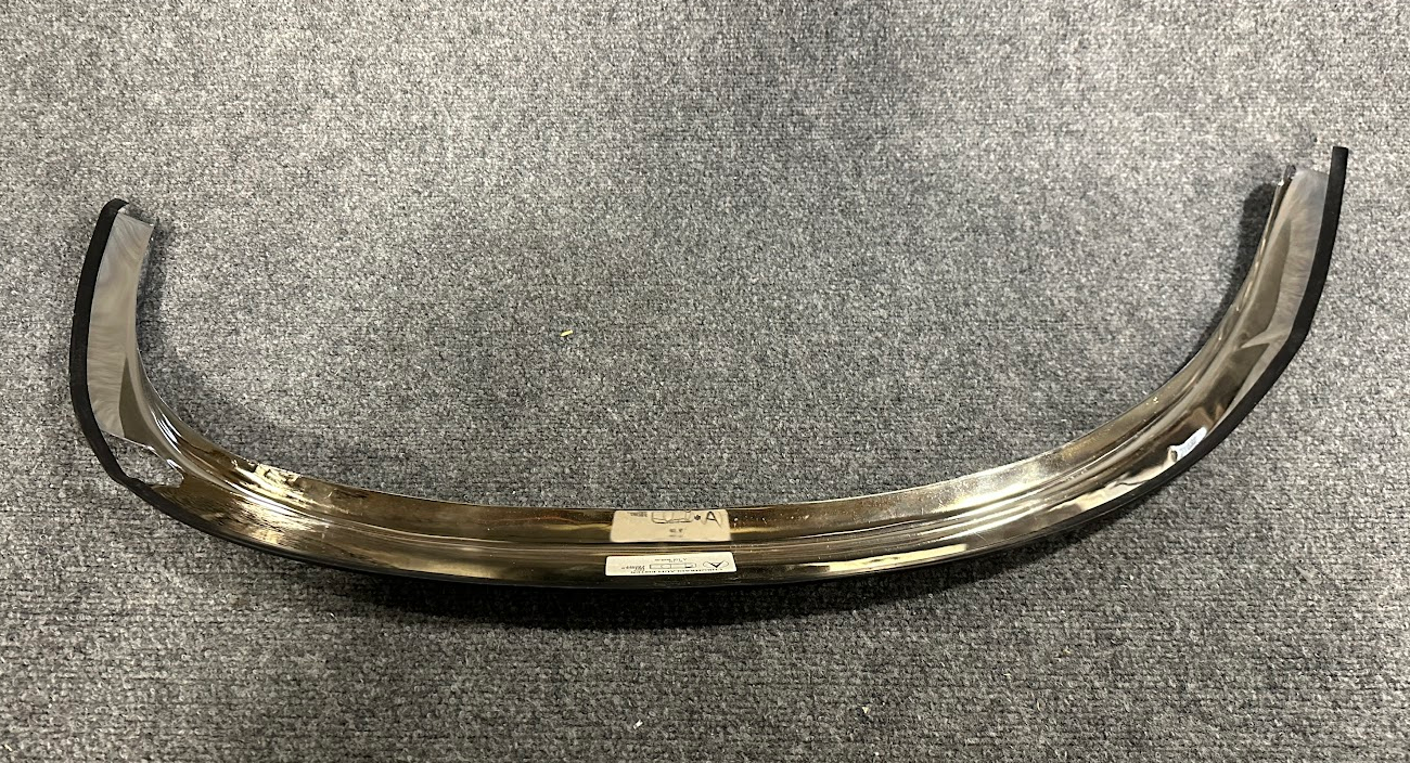 Rear Left Chrome Trim - A116 B00L00 - Fits Mercedes-Benz W116 1973-1980