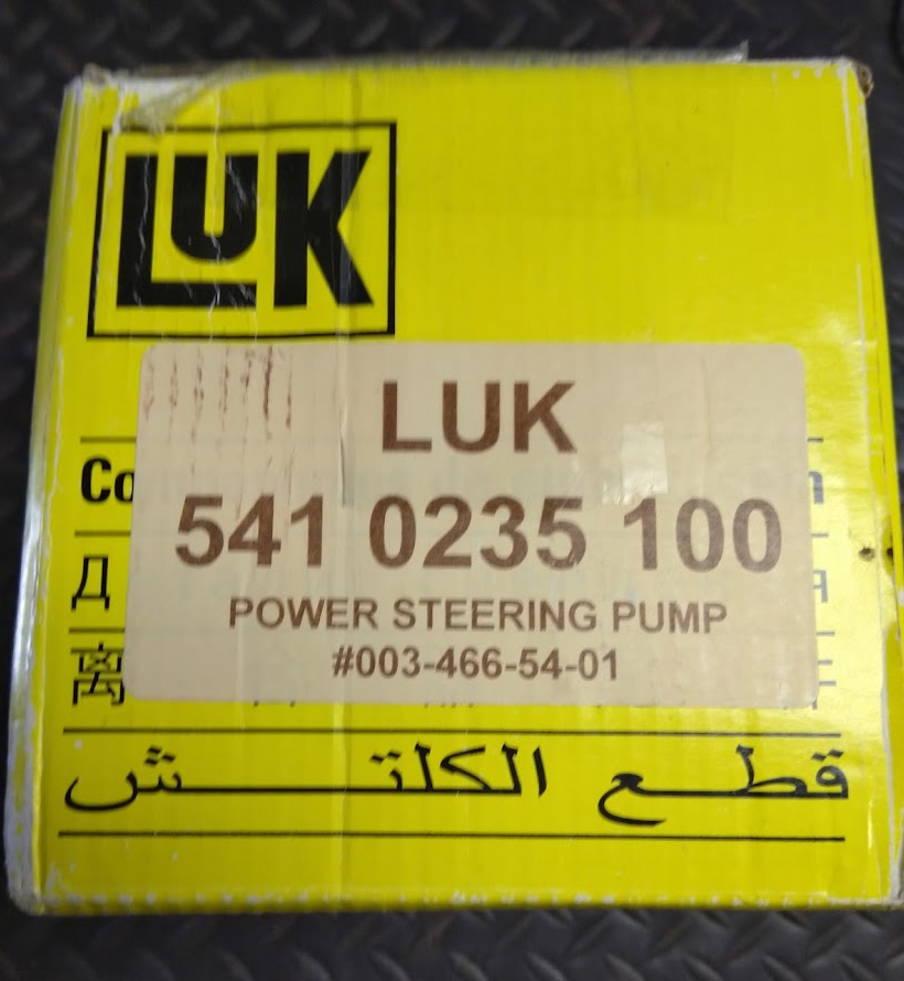 LUK Power Steering Pump Hydraulic - 541 0235 100 - For Mercedes G Class 2002-11
