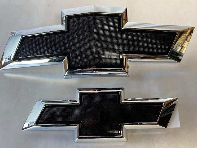 GM Bowtie Front Rear Logo Emblem Set - 85115644 - For Chevrolet Traverse 2020-23