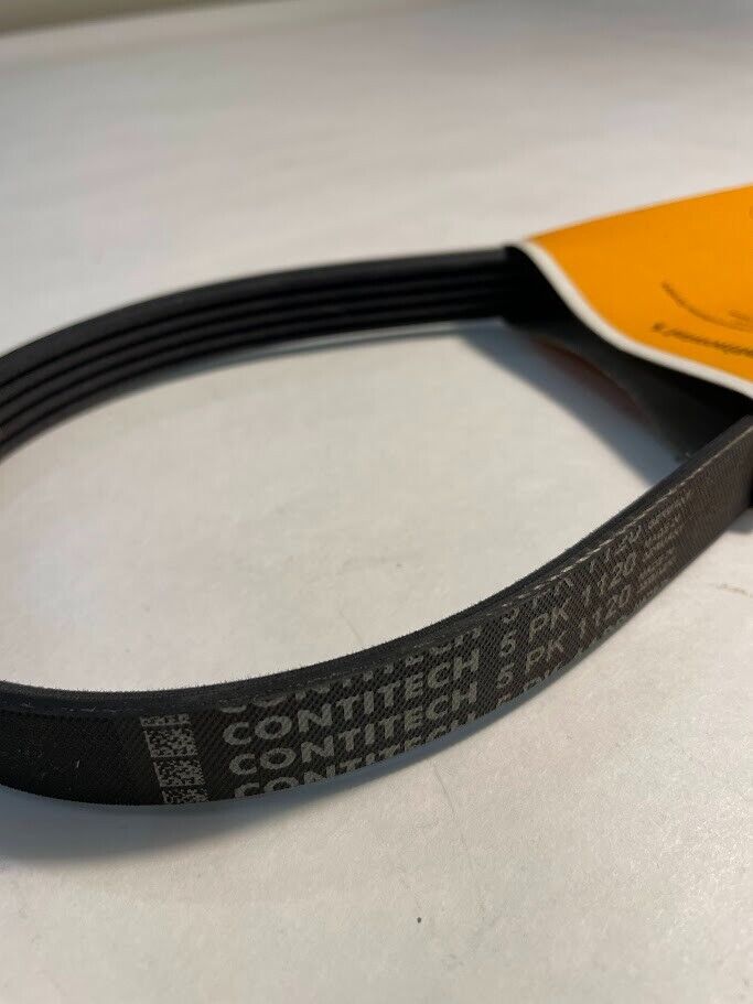 Continental V-Belt - 5PK1120 / 079-903-137 - For Audi, Mitsubishi, Dodge & More