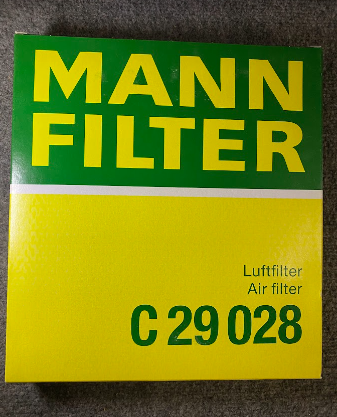 MANN Air Filter - C29028 / 13717599285 - For BMW 335i, 135i, X1, 135is & More