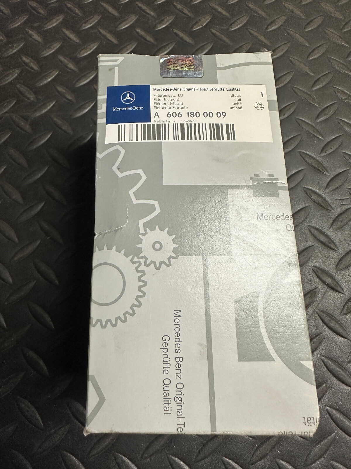 Mercedes-Benz Oil Filter - A6061800009 - For Mercedes-Benz E300 1996 - 1999