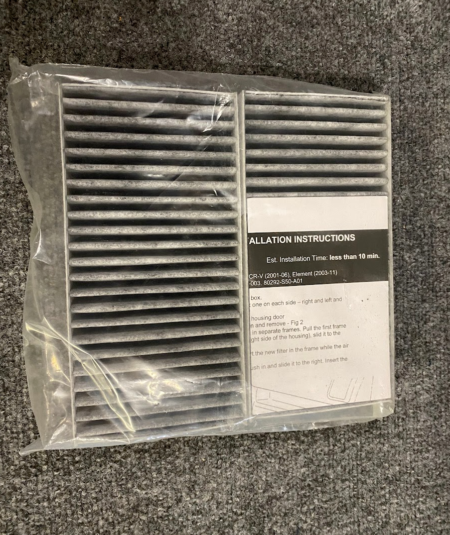 Parts Plus Cabin Air Filter - CAF5439 / 80292S5A003 - Fits Honda & Acura 97-2011