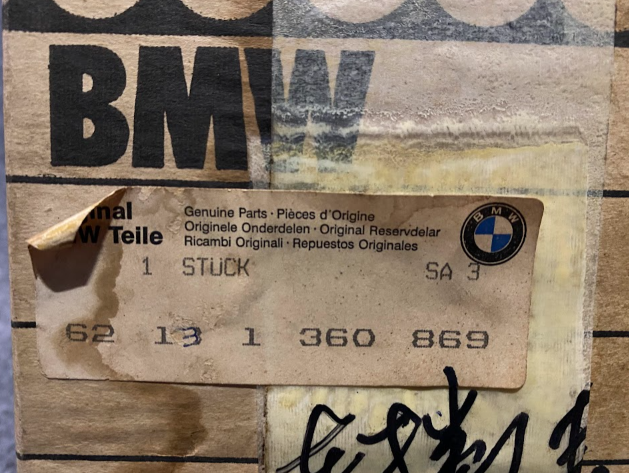 BMW Revolution Counter - 62 13 1 360 869 - Fits BMW 733i 78-84