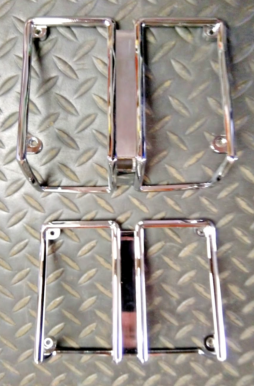 CORVEX Parking Lamp Bezel - LH & RH - 3998271 / 3998272 - For Chevelle 1971