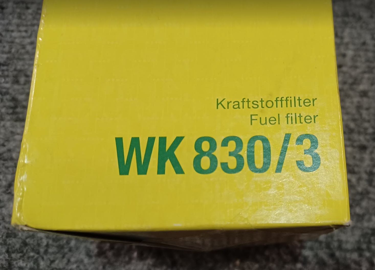Mann Fuel Filter - WK 830/3 - Fits Mercedes-Benz C280, S320, S420 & More