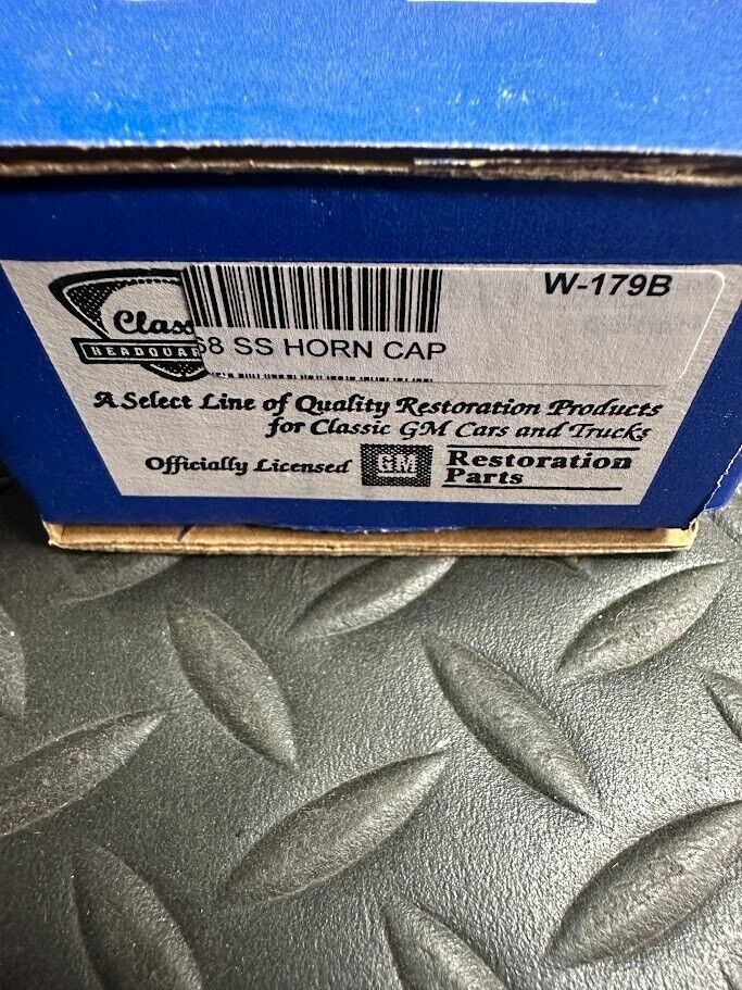 Classic Headquarters Horn Cap Assembly - W-179B - For Chevy Camaro SS 1968